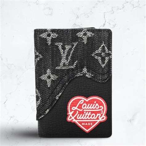 lv nigo pocket organizer|LOUIS VUITTON X NIGO Taurillon Monogram Denim Drip .